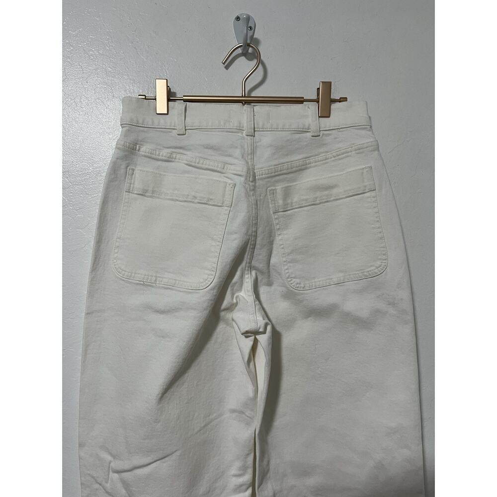 Madewell‎ Womens Perfect Vintage Wide Leg Jeans Size 27 Cream White Preppy NWT - Picture 4 of 8